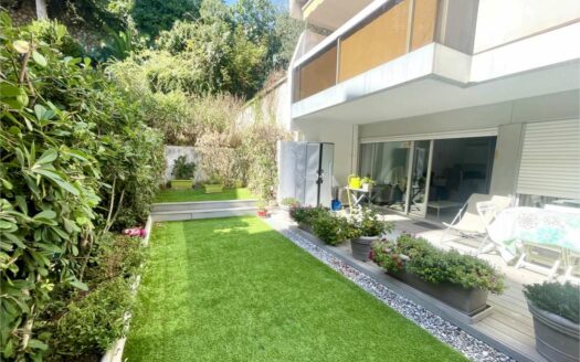 2 pièces avec terrasse et jardin Garavan